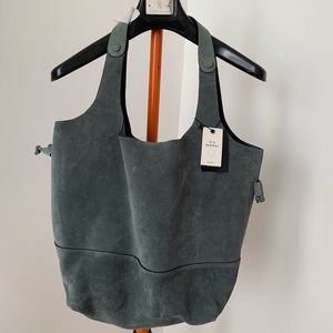 Zara Leather Hobo Bag (New)